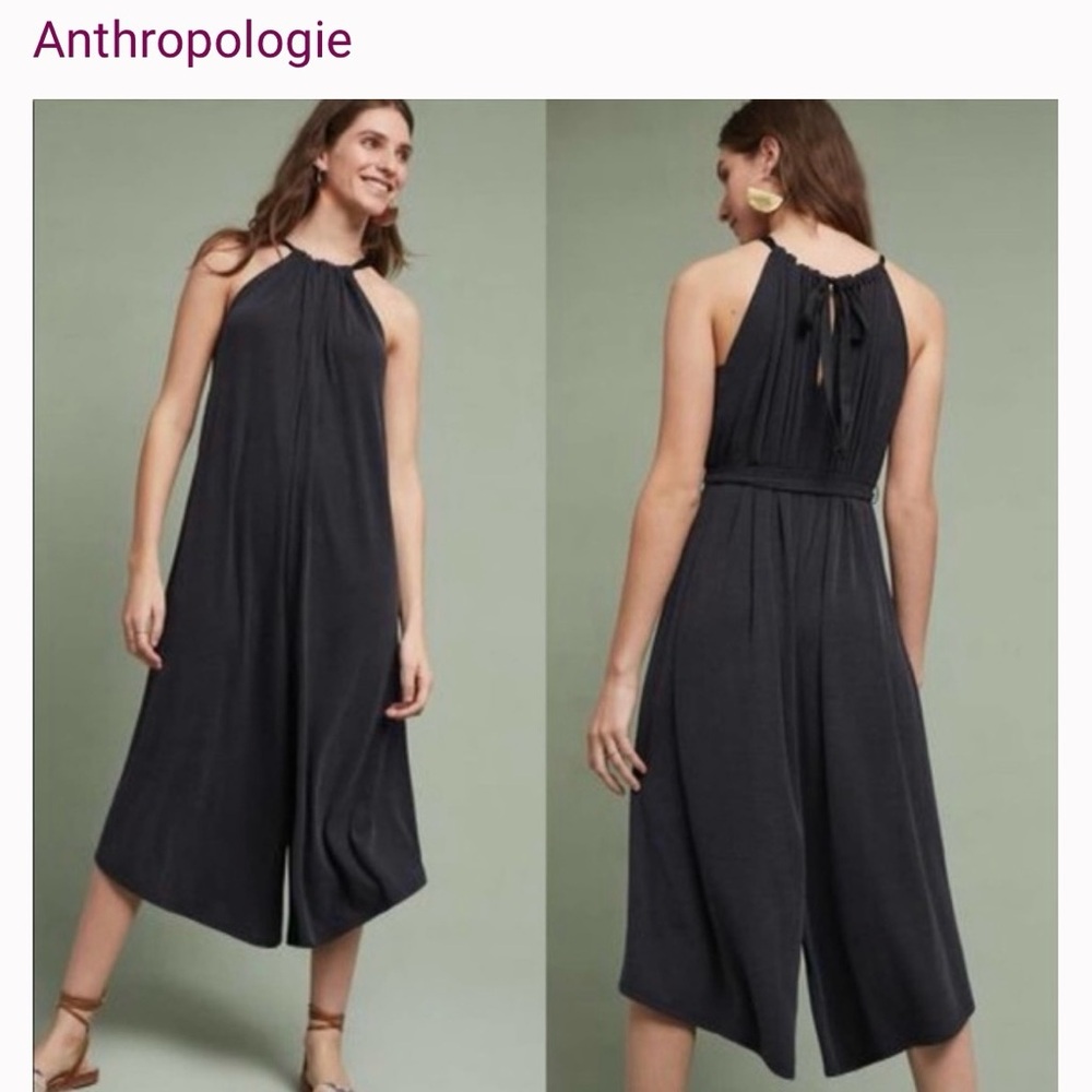 Anthropologie HG in Paris black jumpsuit - Picture 1 of 7